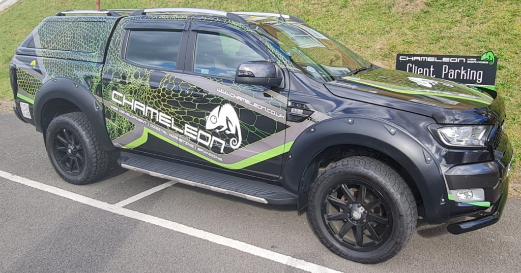 Ford Ranger Wrap Branding Chameleon (1) Ford Ranger Wrap Branding
