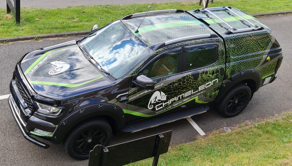 Ford Ranger Wrap Branding Chameleon (2) Ford Ranger Wrap Branding