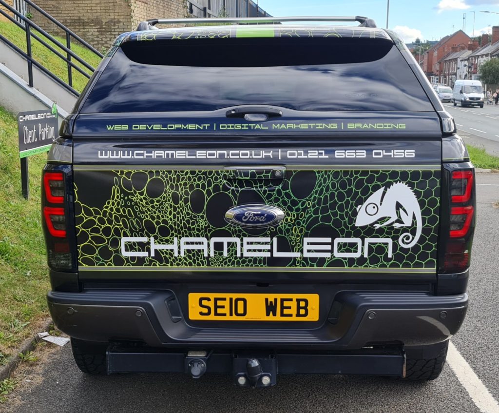Ford Ranger Wrap Branding Chameleon (4) Ford Ranger Wrap Branding